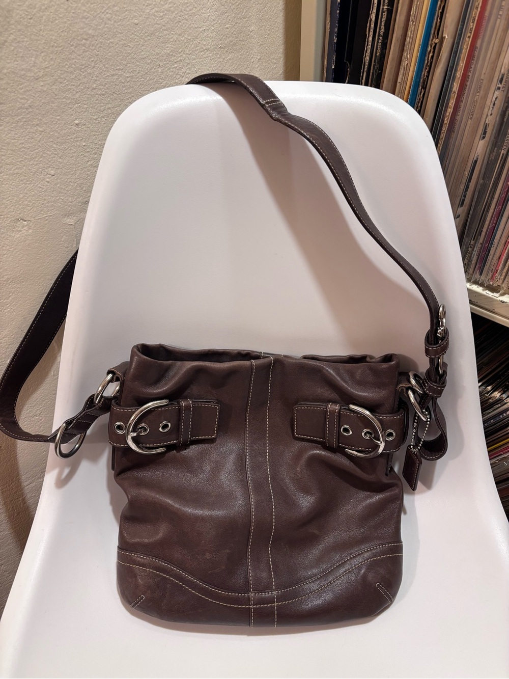 Coach Soho Leather Shoulder Bag